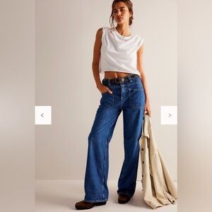 NEW We The Free Palmer Cuffed Jeans size 25